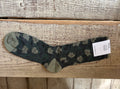 Calza ramage verde